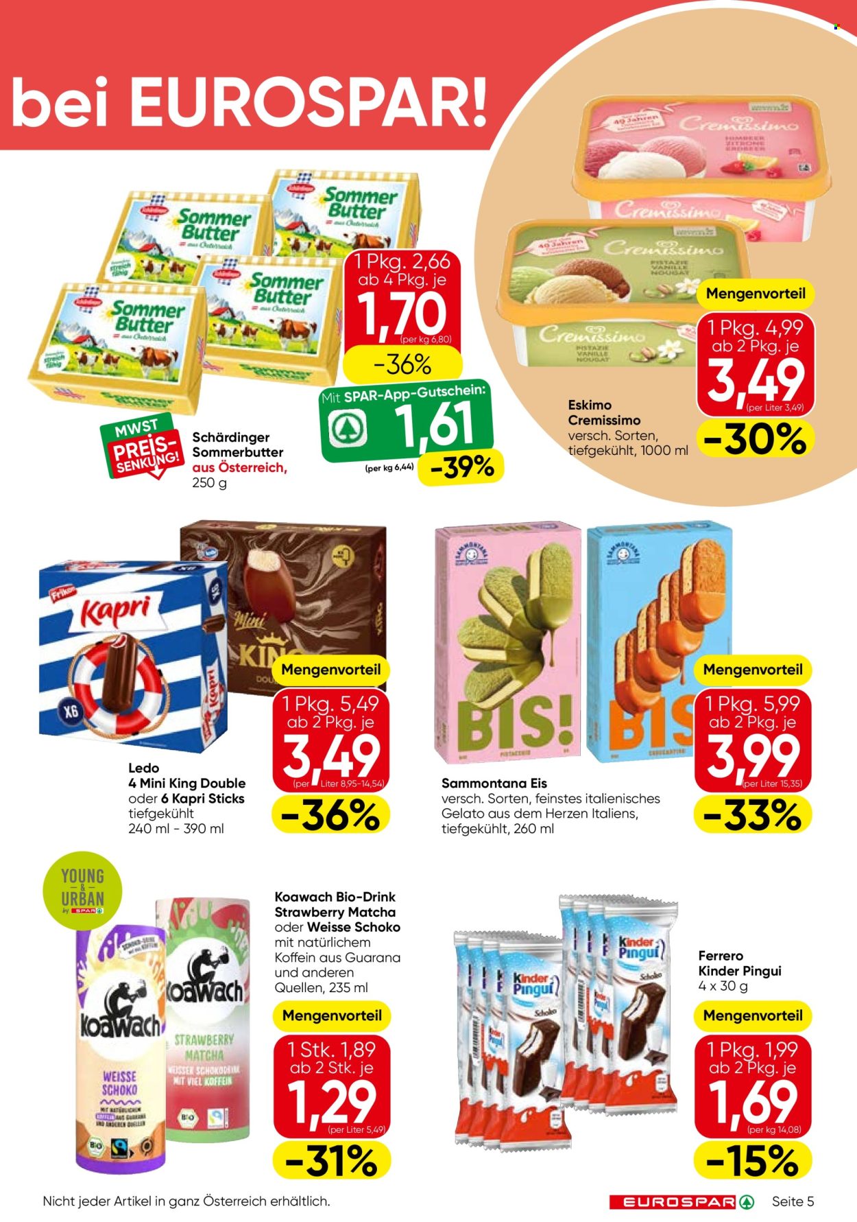 Angebote EUROSPAR - 30.7.2026 - 12.8.2026. Seite 5