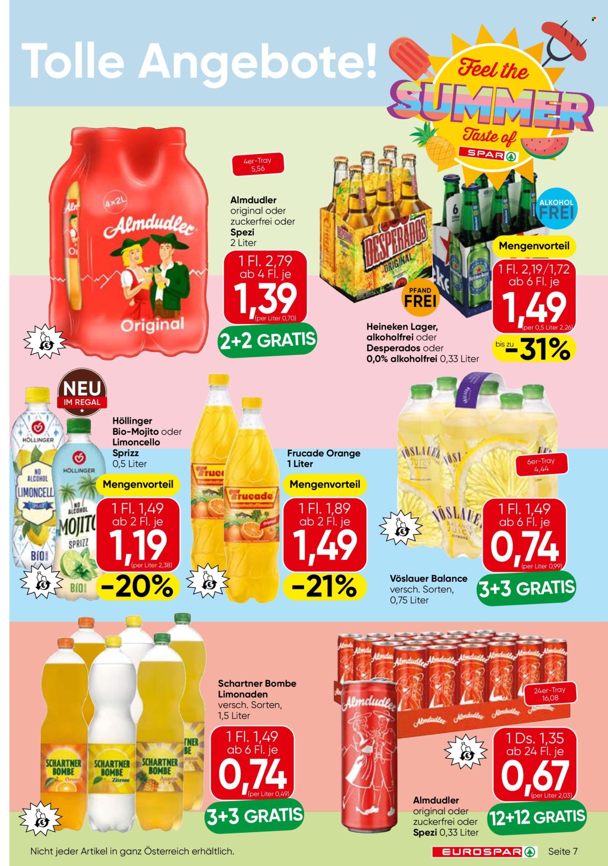 Angebote EUROSPAR - 30.7.2026 - 12.8.2026. Seite 7