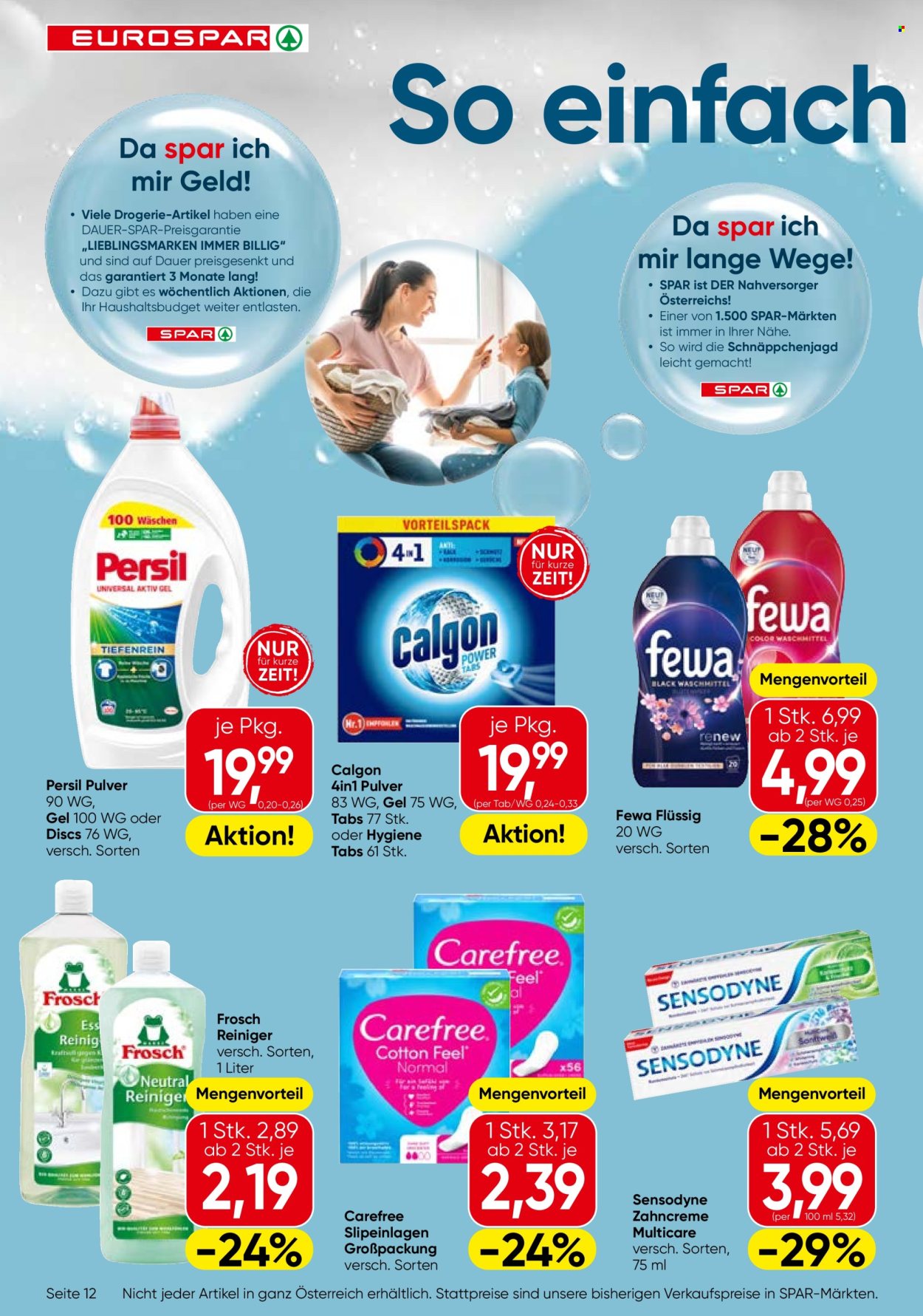 Angebote EUROSPAR - 30.7.2026 - 12.8.2026. Seite 12