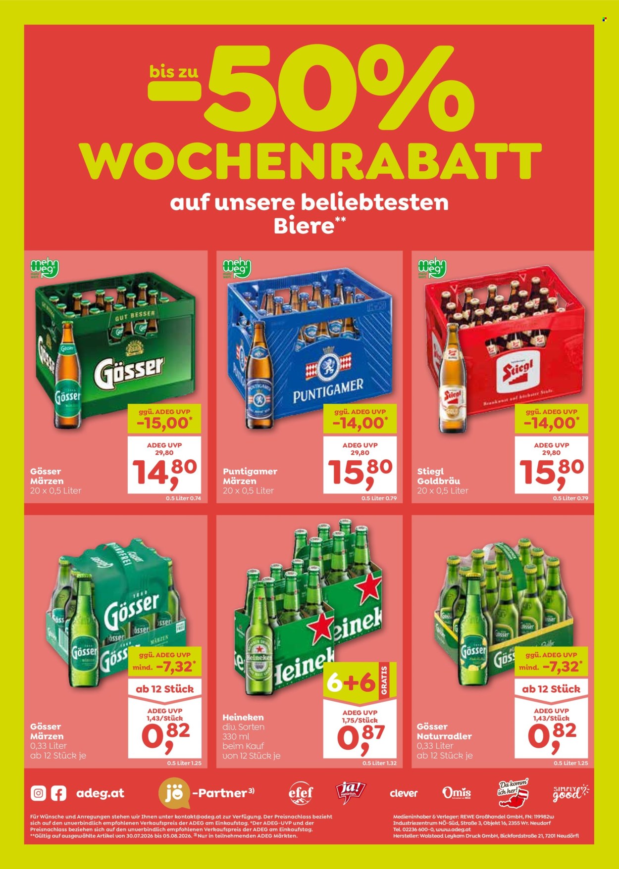 Angebote ADEG - 30.7.2026 - 5.8.2026. Seite 8