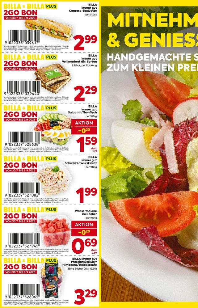 Angebote Billa - 30.7.2026 - 9.8.2026. Seite 2
