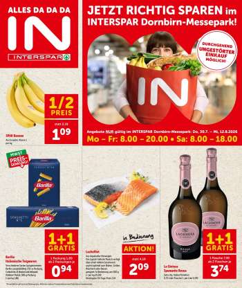 Angebote INTERSPAR - 30.7.2026 - 12.8.2026.