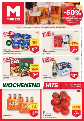Angebote MPREIS - 6.8.2026 - 12.8.2026.