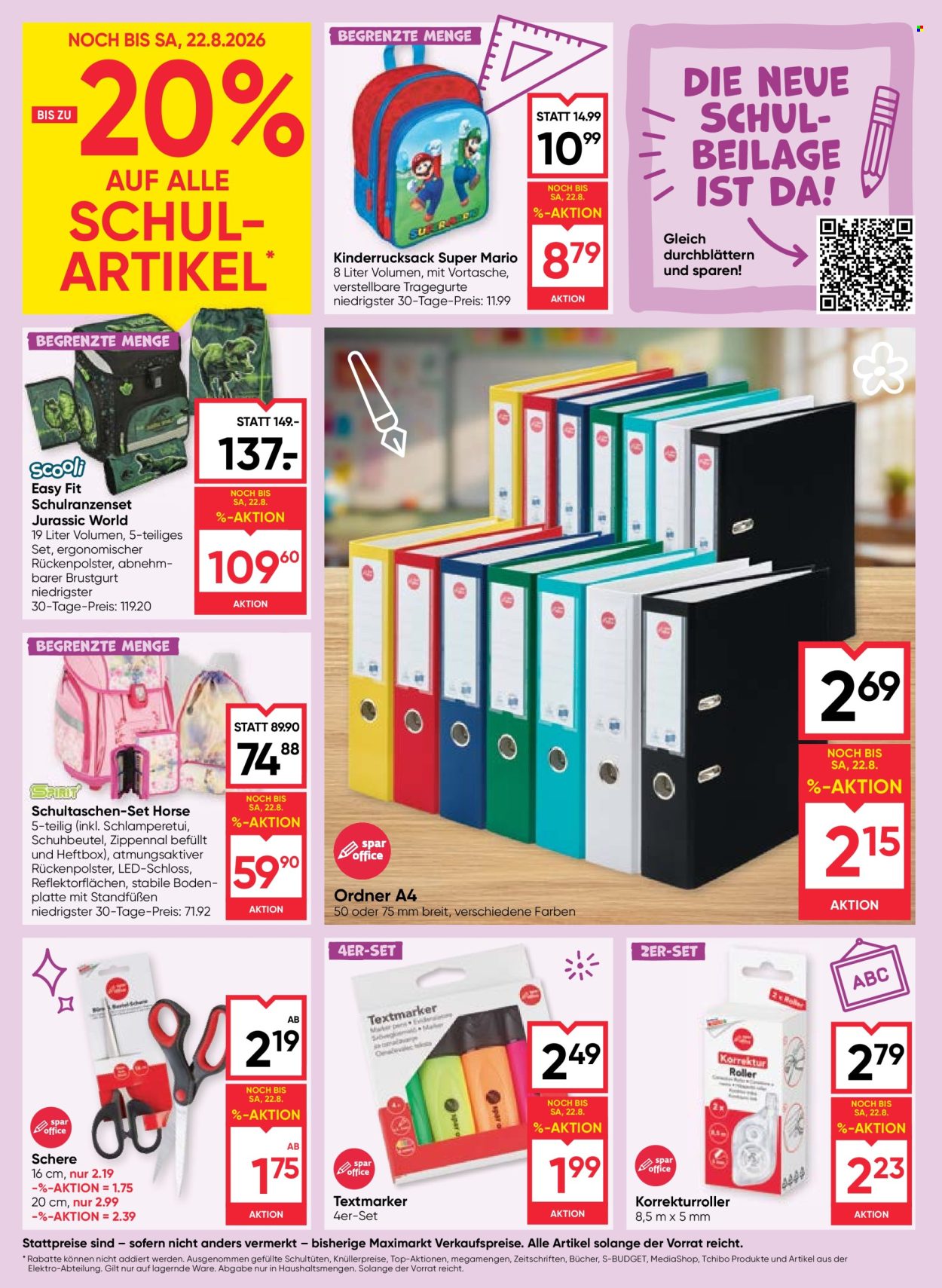 Angebote Maximarkt - 6.8.2026 - 12.8.2026. Seite 20