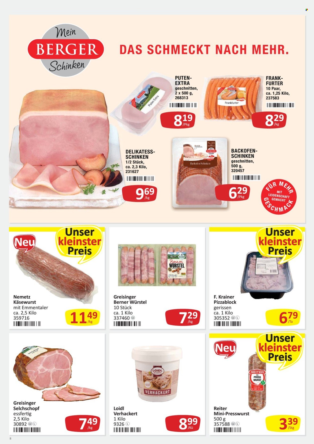 Angebote KASTNER - 10.8.2026 - 22.8.2026. Seite 8
