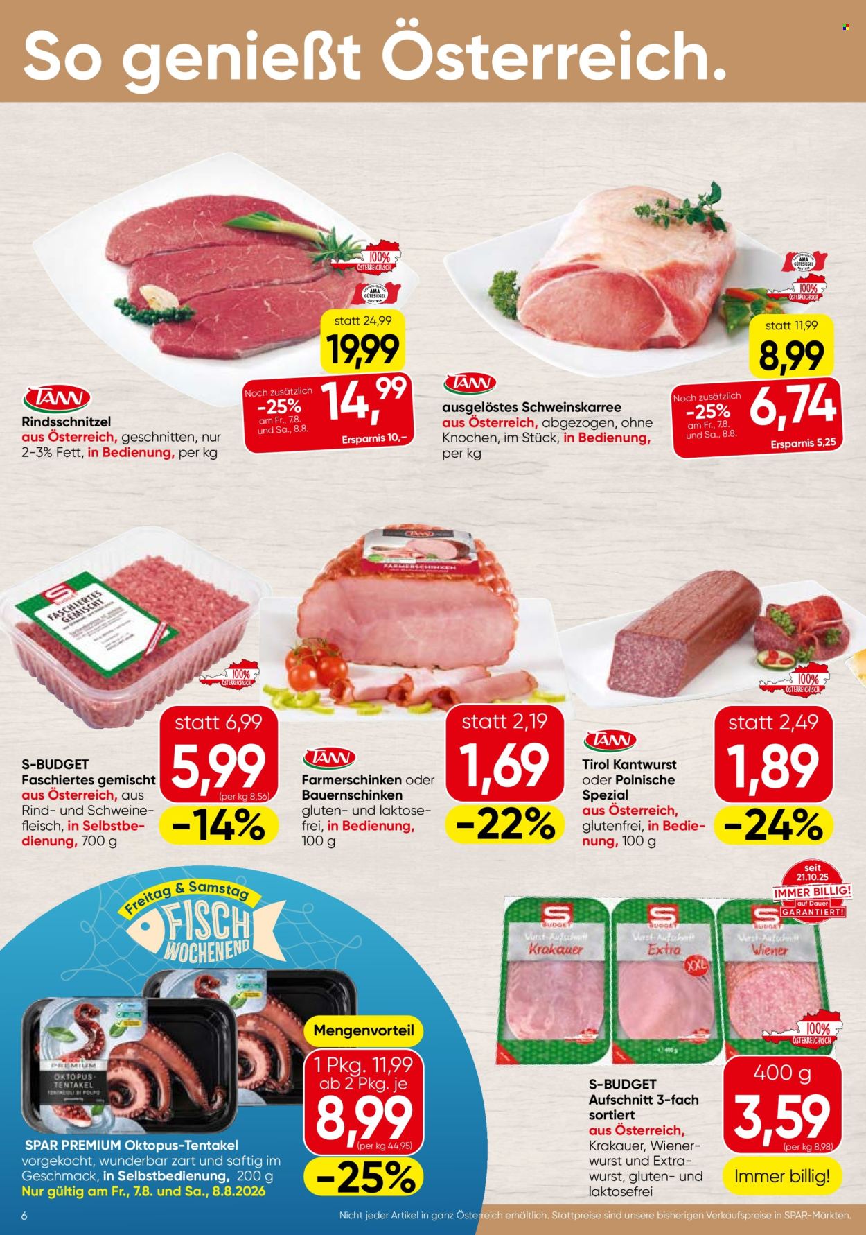 Angebote EUROSPAR - 6.8.2026 - 12.8.2026. Seite 6