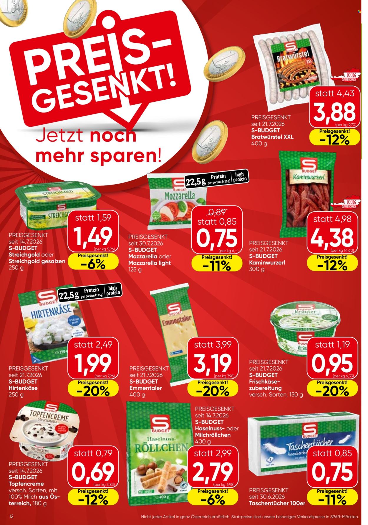 Angebote INTERSPAR - 6.8.2026 - 12.8.2026. Seite 12