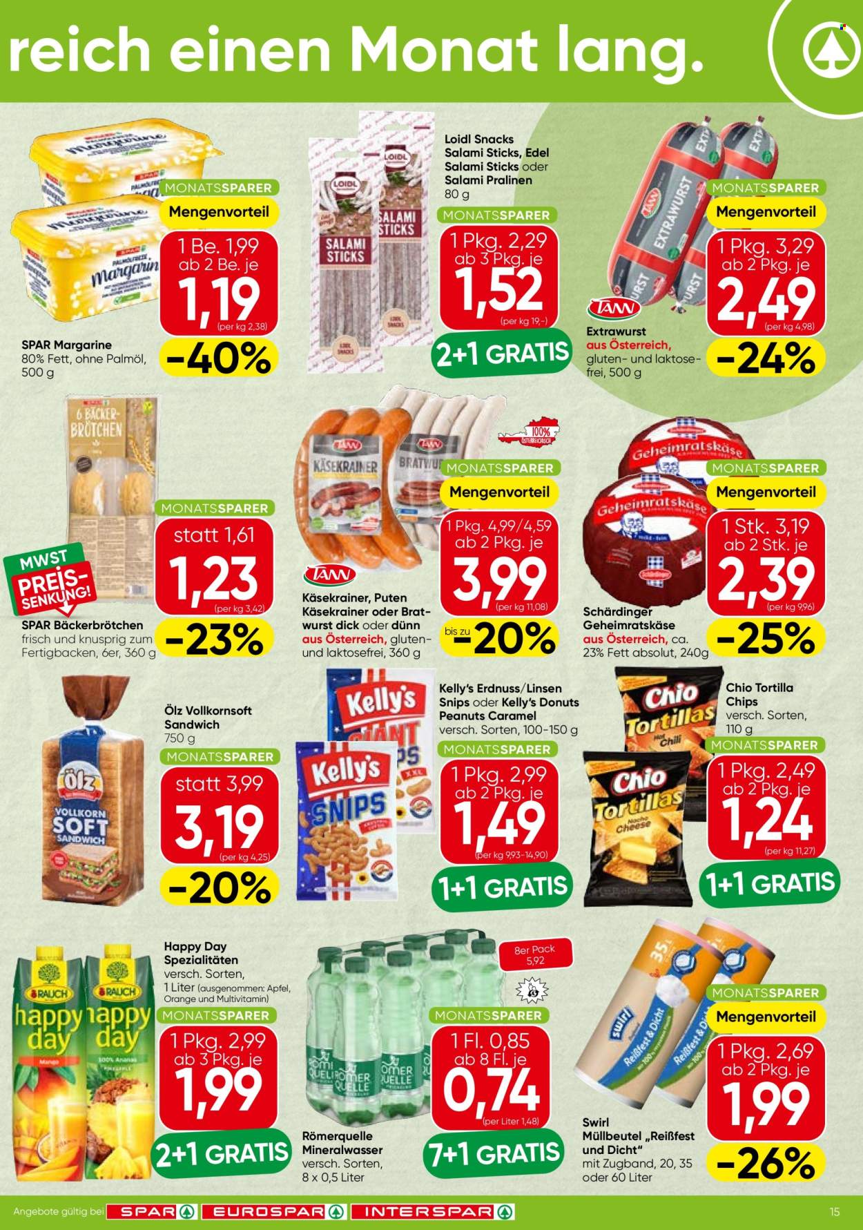 Angebote INTERSPAR - 6.8.2026 - 12.8.2026. Seite 15