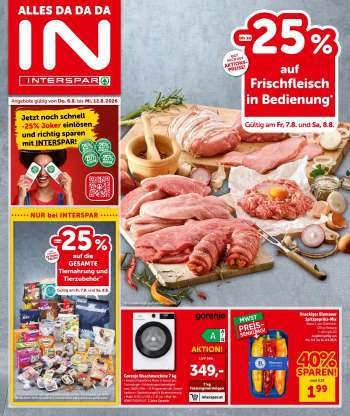 Angebote INTERSPAR - 6.8.2026 - 12.8.2026.