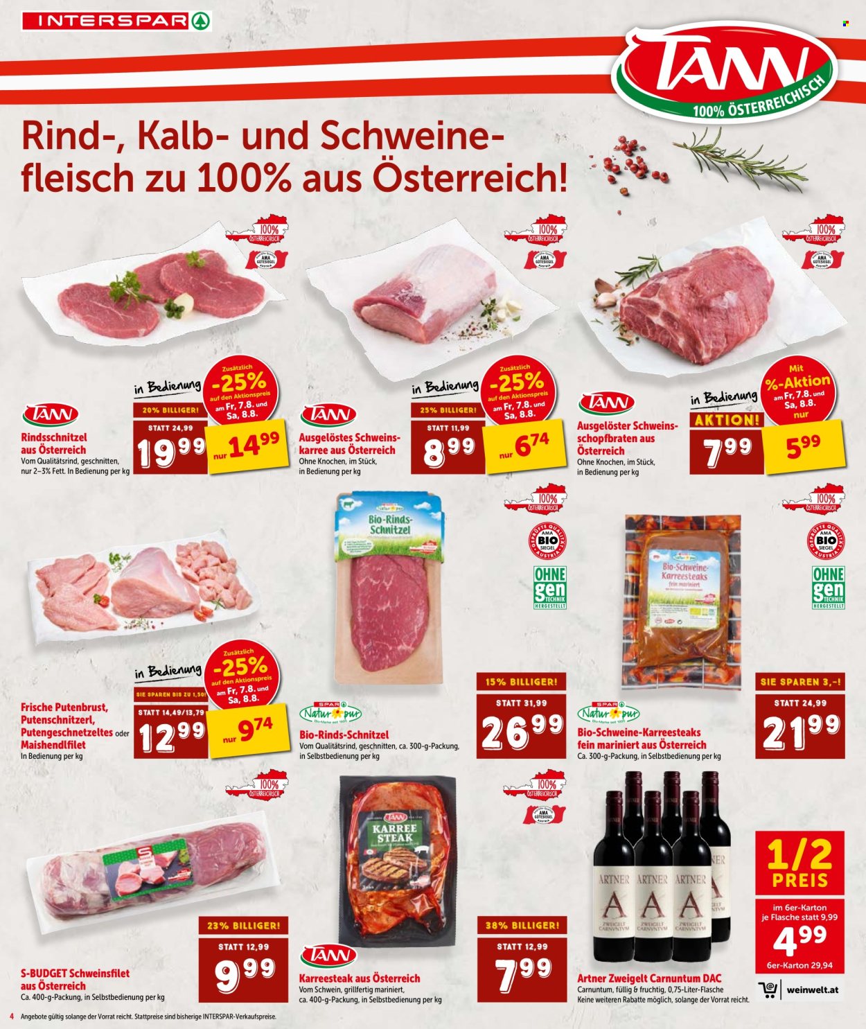 Angebote INTERSPAR - 6.8.2026 - 12.8.2026. Seite 4