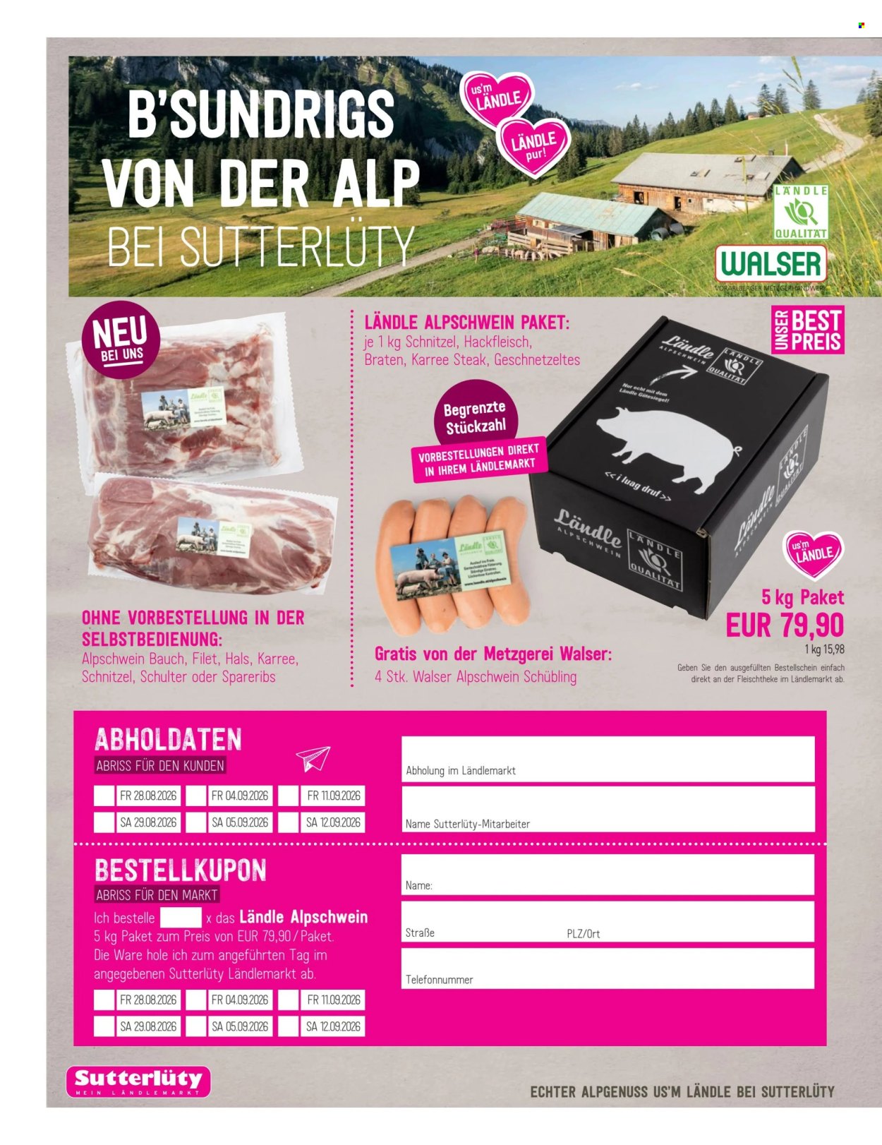 Angebote Sutterlüty - 13.8.2026 - 19.8.2026. Seite 10