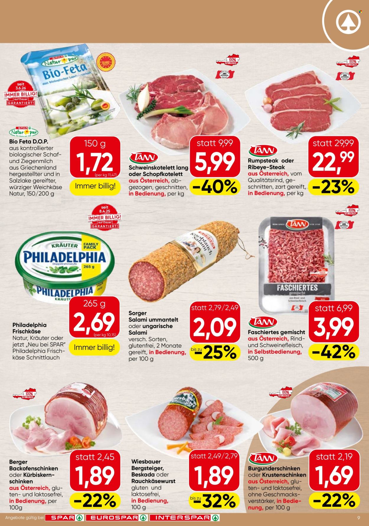 Angebote SPAR - 13.8.2026 - 26.8.2026. Seite 9