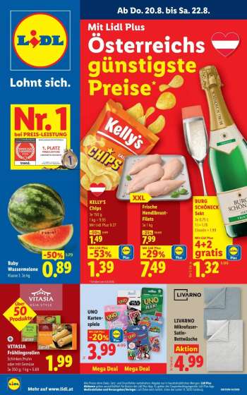 Angebote Lidl - 20.8.2026 - 26.8.2026.
