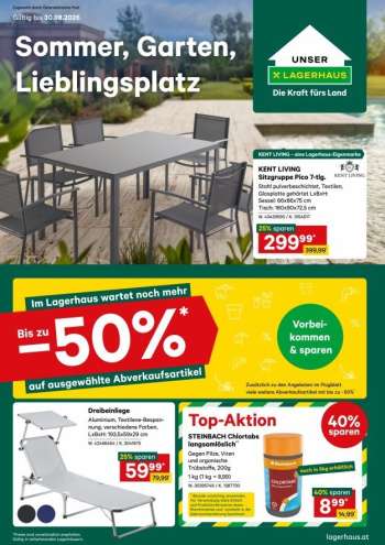 Angebote Lagerhaus - 17.8.2026 - 30.8.2026.