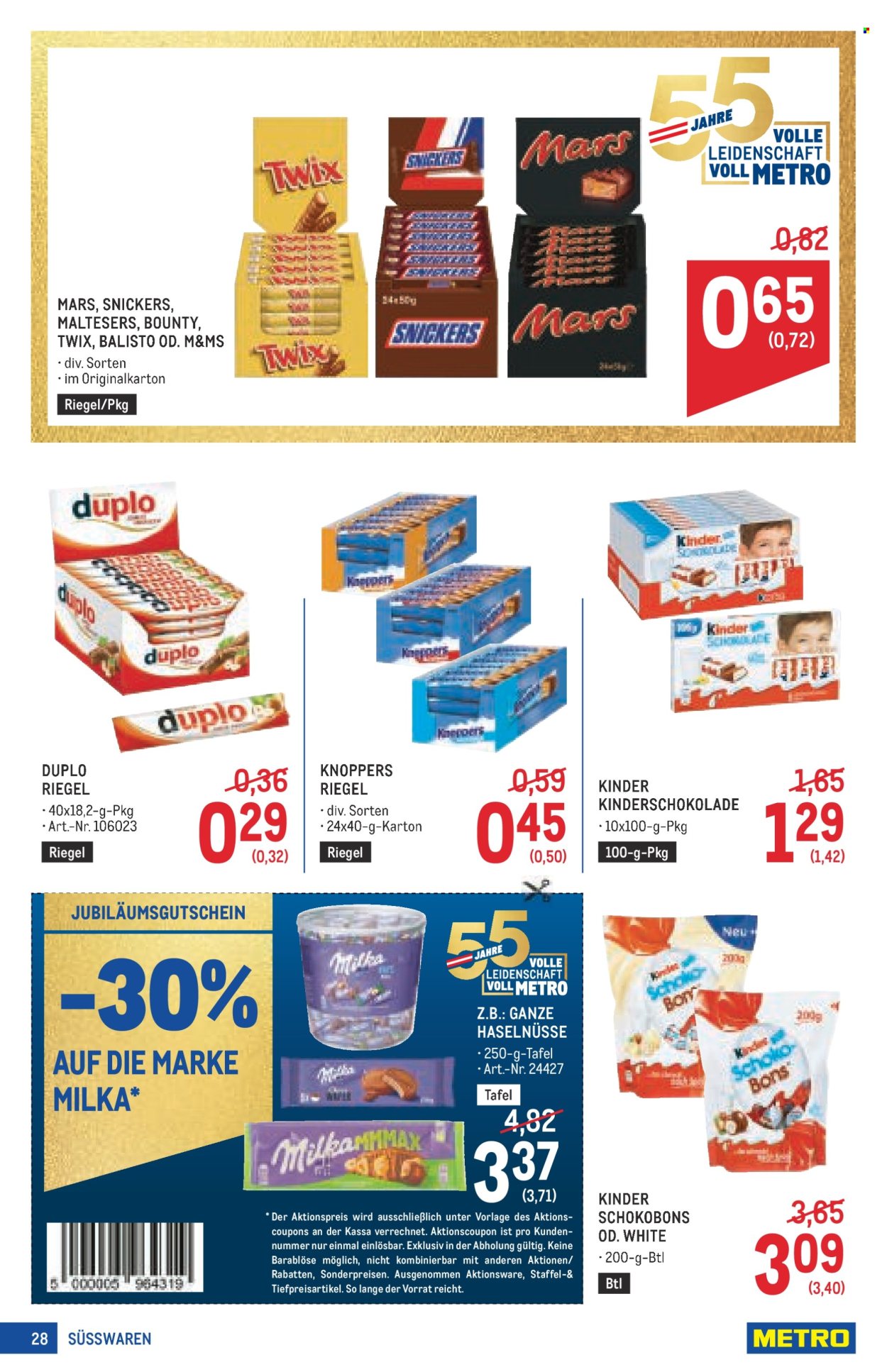 Angebote Metro - 20.8.2026 - 2.9.2026. Seite 28