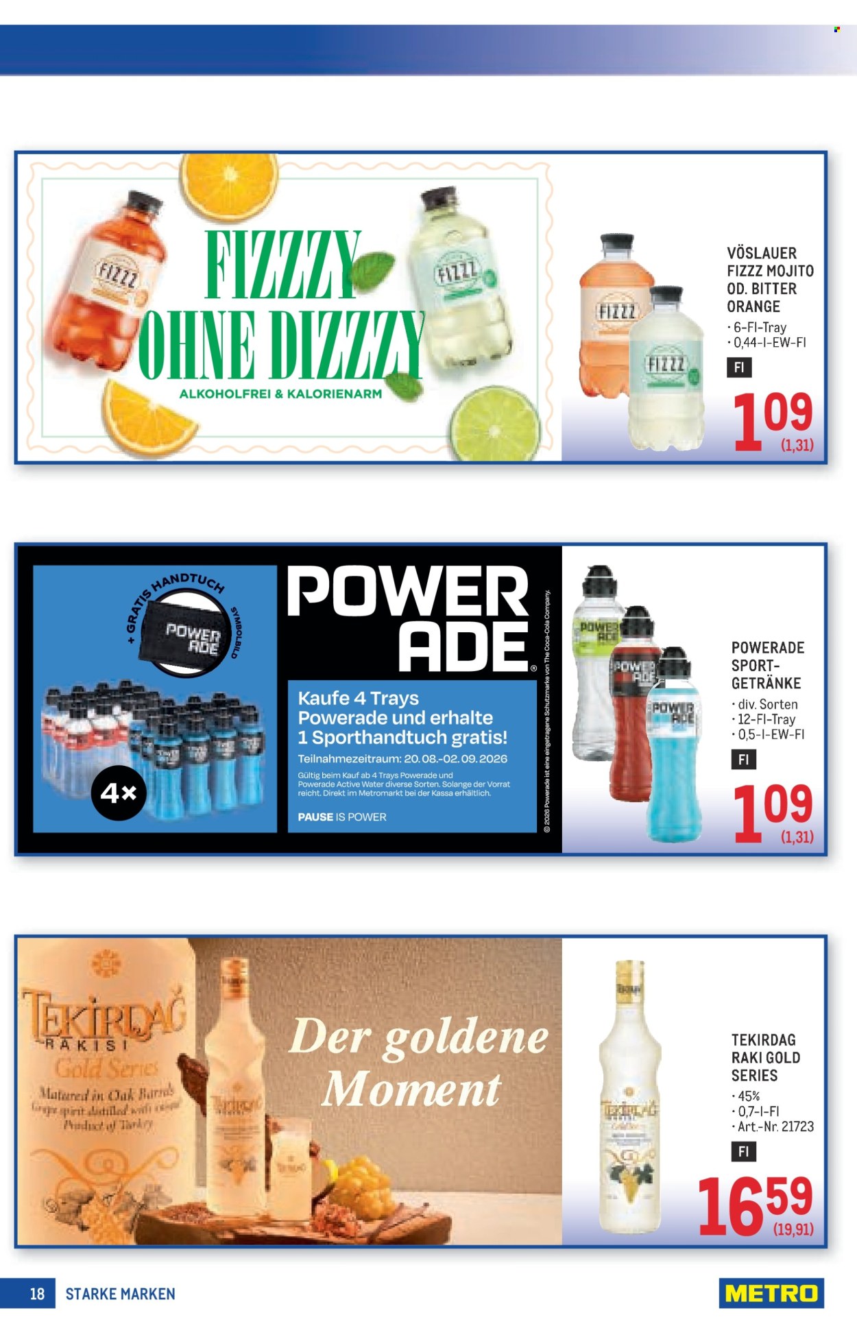 Angebote Metro - 20.8.2026 - 2.9.2026. Seite 18