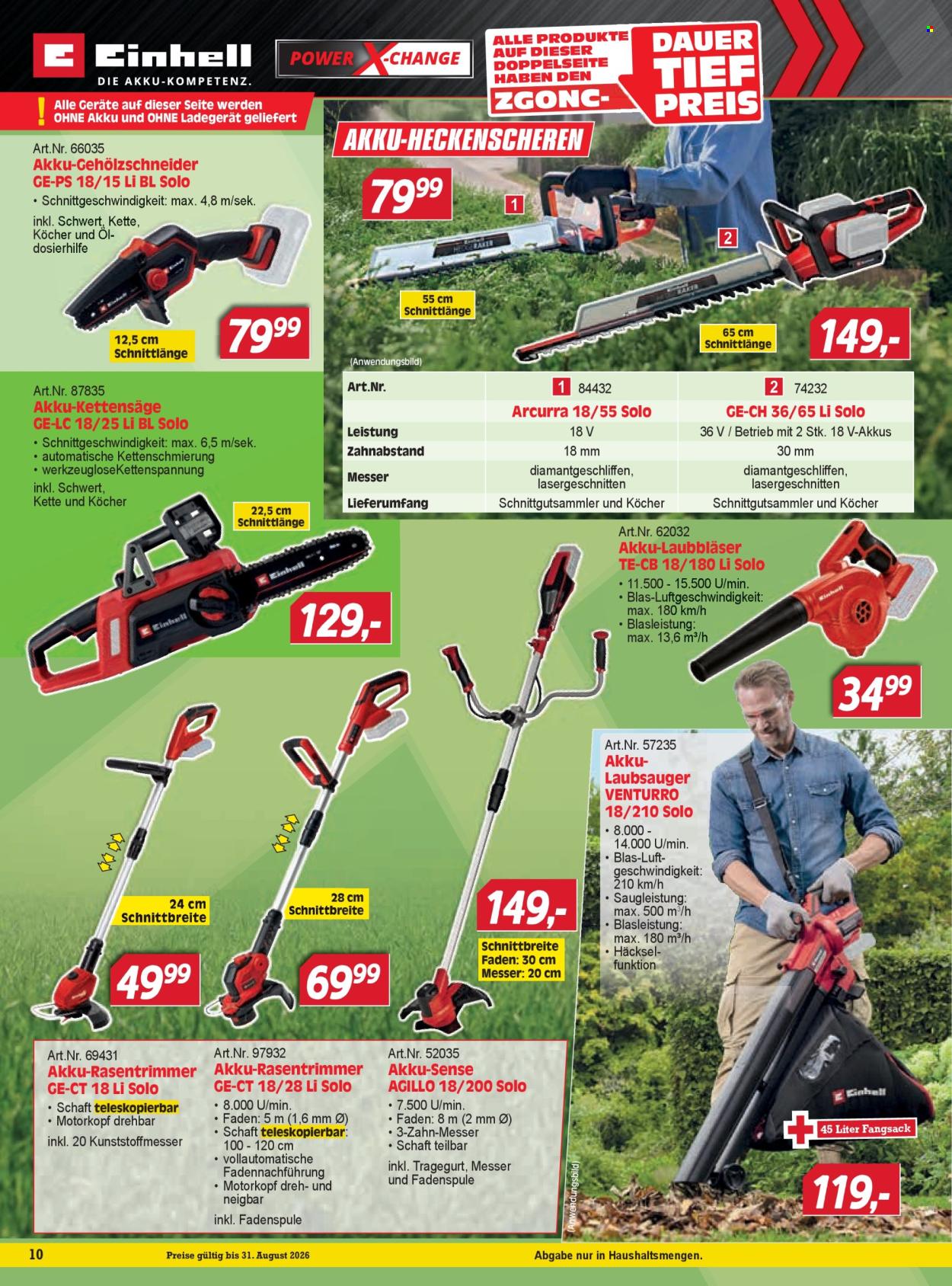 Angebote Zgonc - 18.8.2026 - 31.8.2026. Seite 10