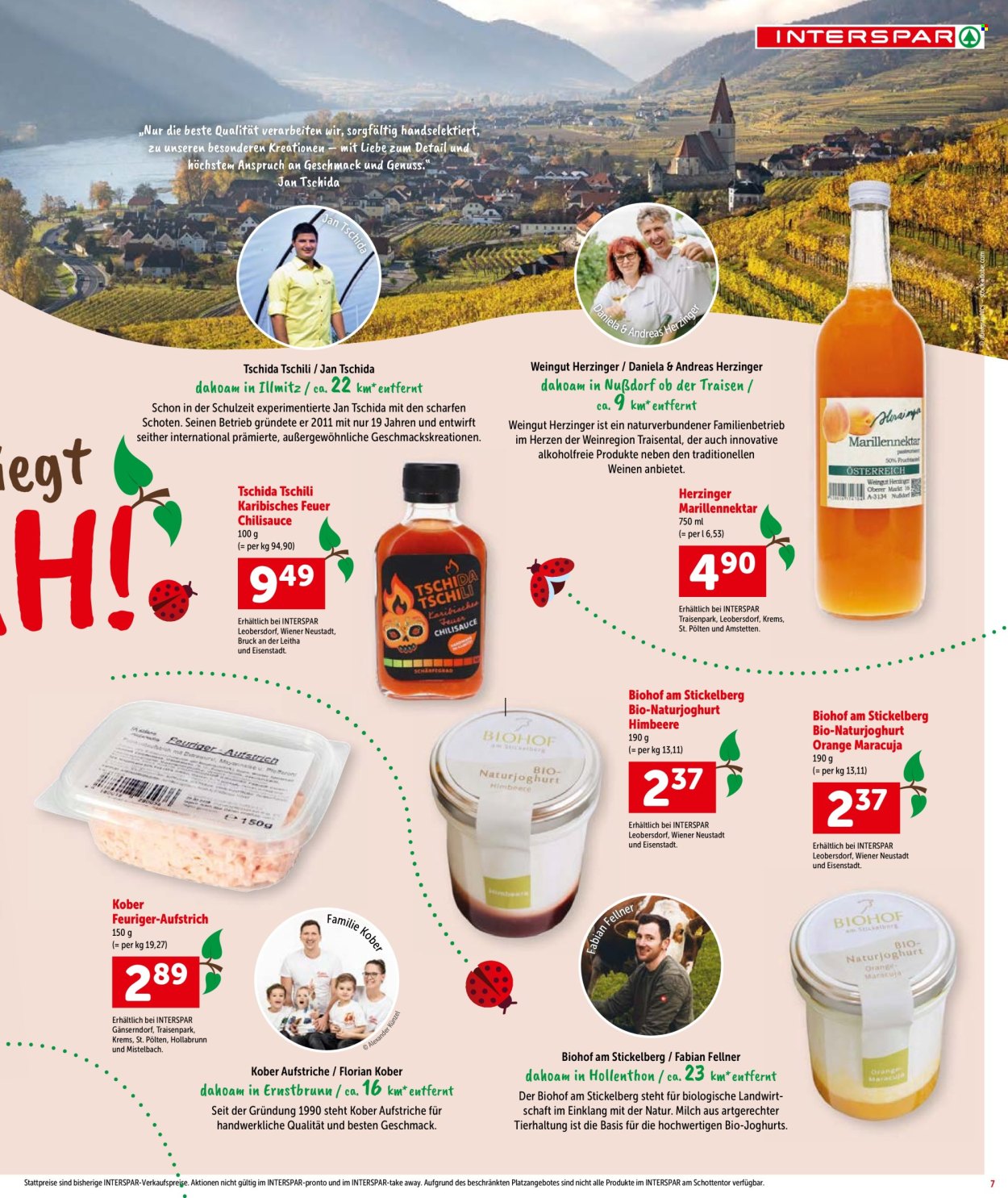 Angebote INTERSPAR - 20.8.2026 - 26.8.2026. Seite 7