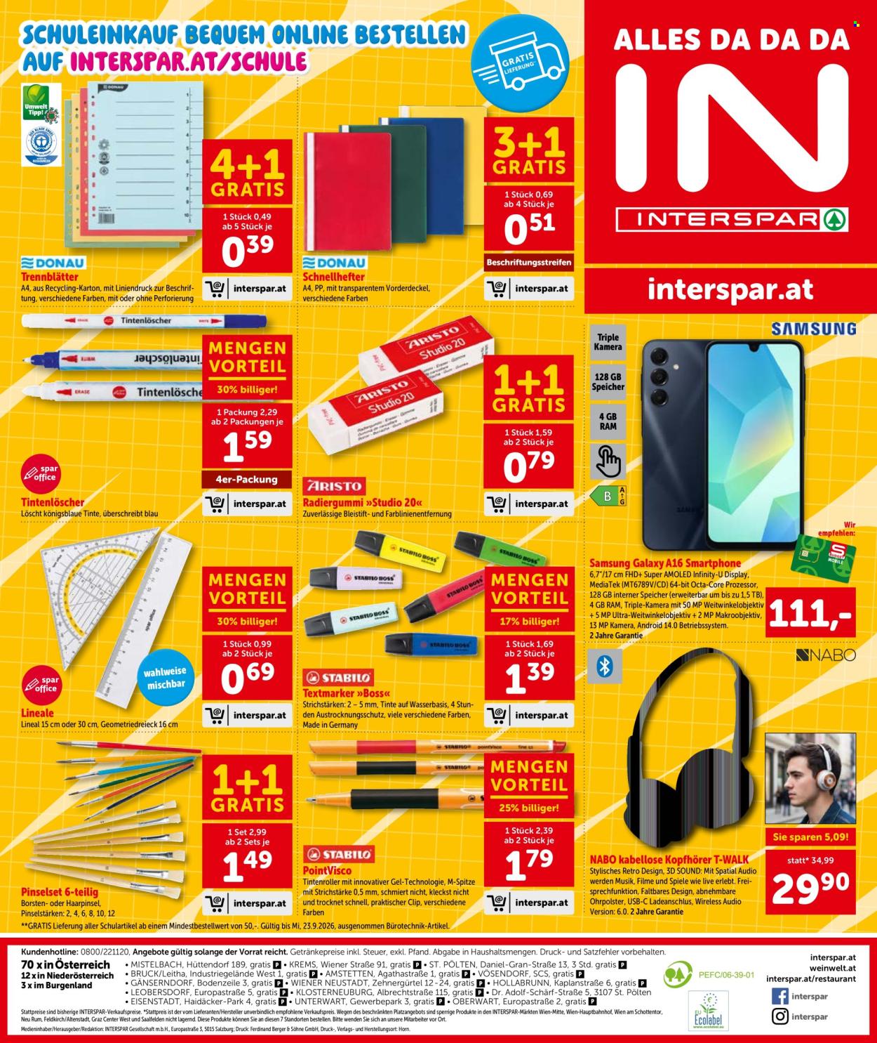Angebote INTERSPAR - 20.8.2026 - 26.8.2026. Seite 16
