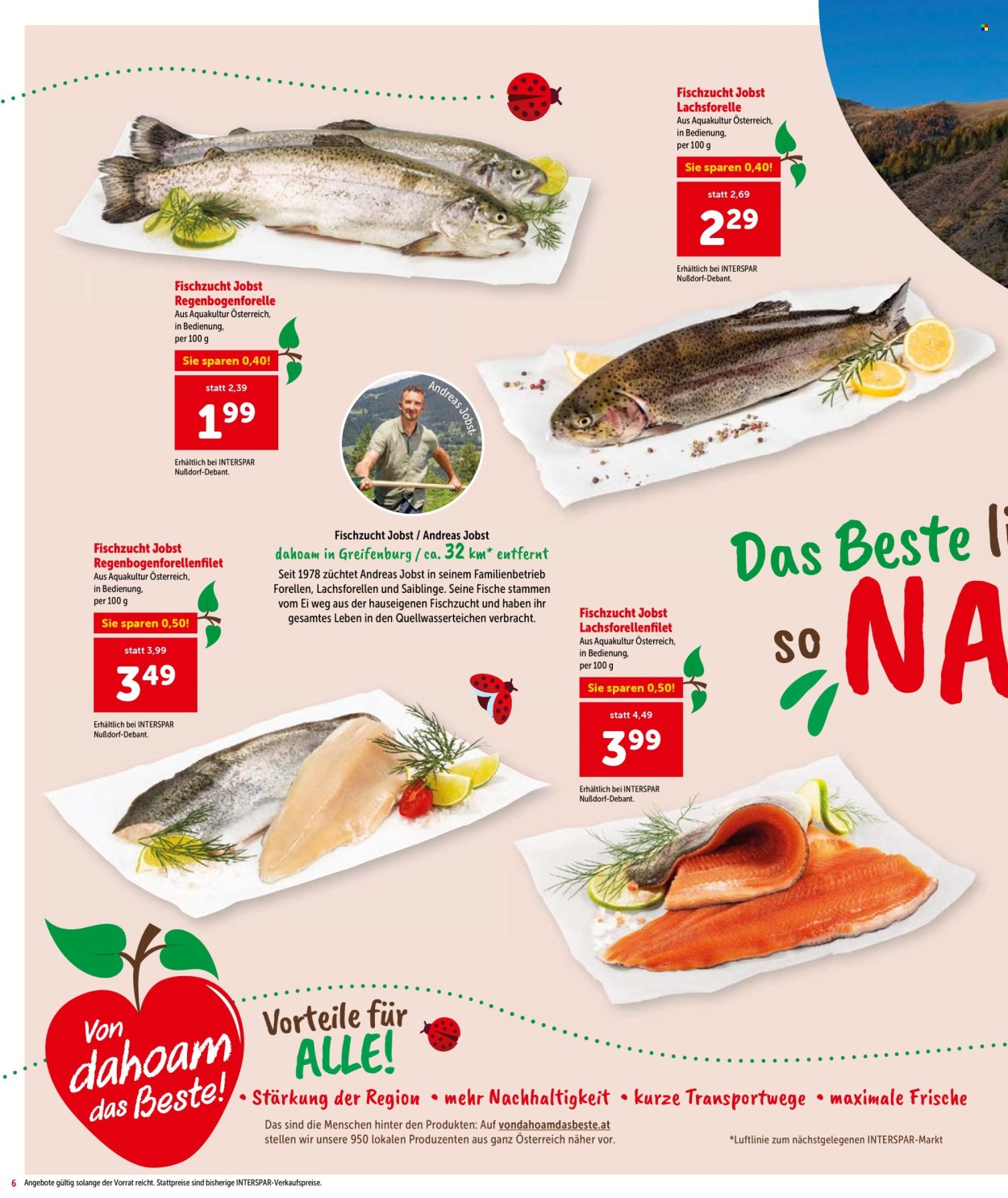 Angebote INTERSPAR - 20.8.2026 - 26.8.2026. Seite 6