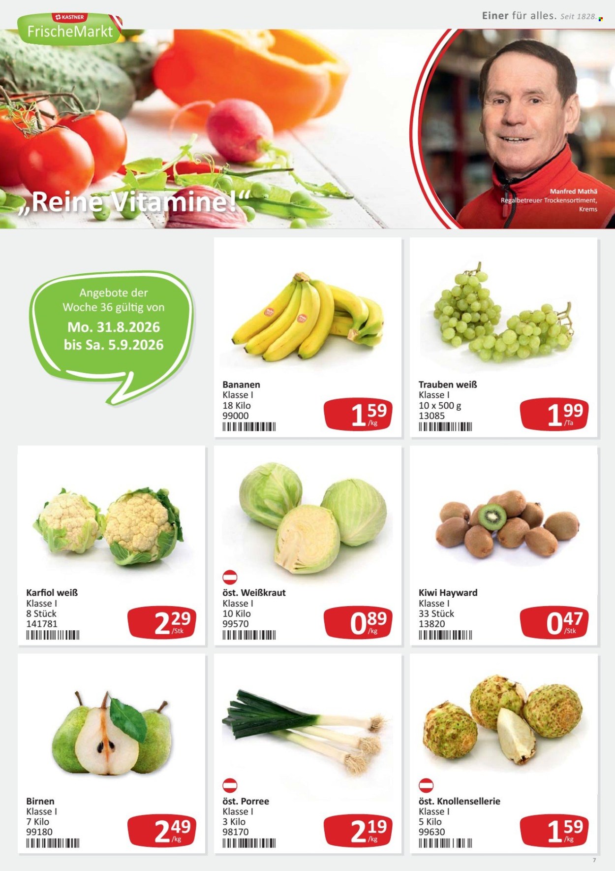 Angebote KASTNER - 24.8.2026 - 5.9.2026. Seite 7