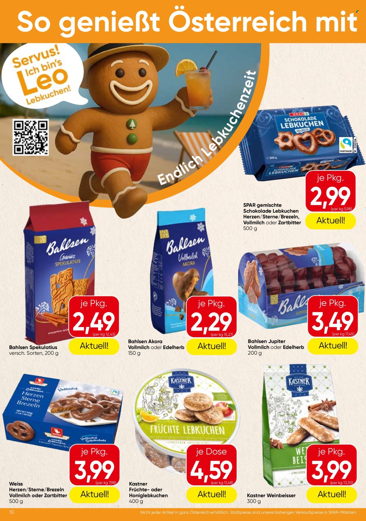 Angebote SPAR - 20.8.2026 - 26.8.2026. Seite 10