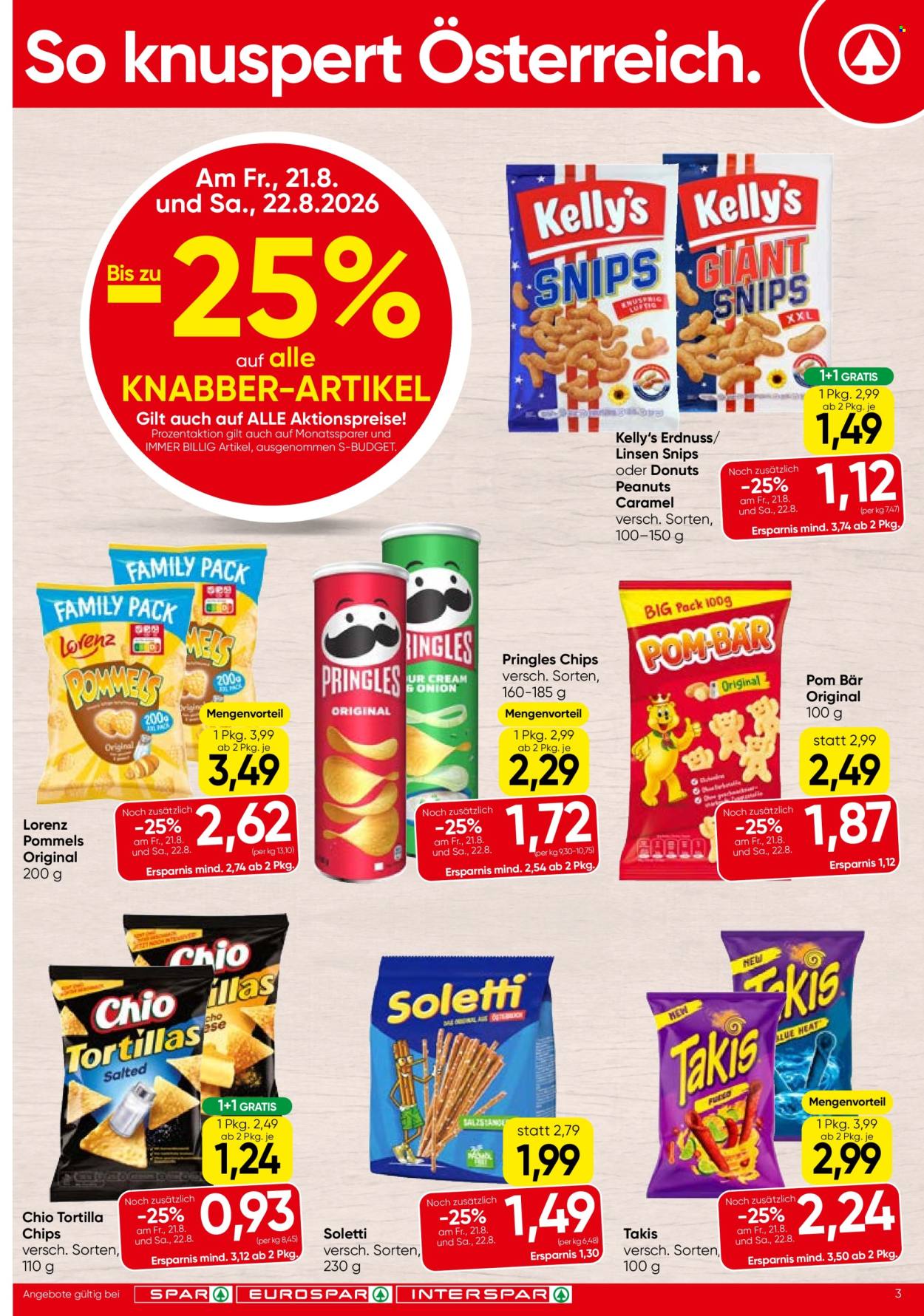 Angebote EUROSPAR - 20.8.2026 - 26.8.2026. Seite 3