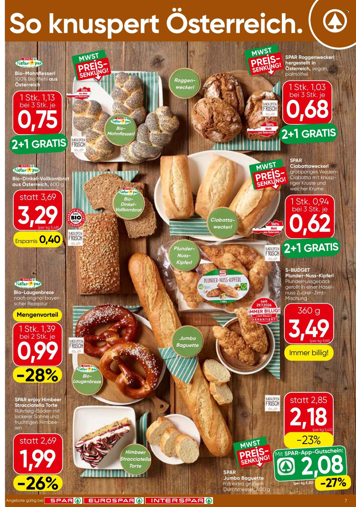 Angebote EUROSPAR - 20.8.2026 - 26.8.2026. Seite 7