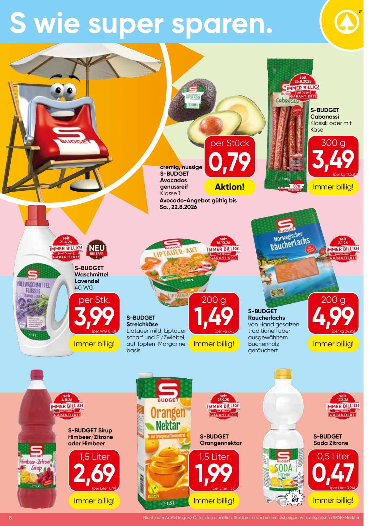 Angebote EUROSPAR - 20.8.2026 - 26.8.2026. Seite 8