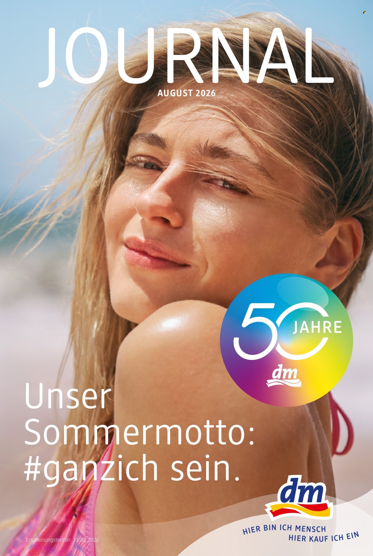 Angebote dm drogerie - 1.8.2026 - 31.8.2026. Seite 1