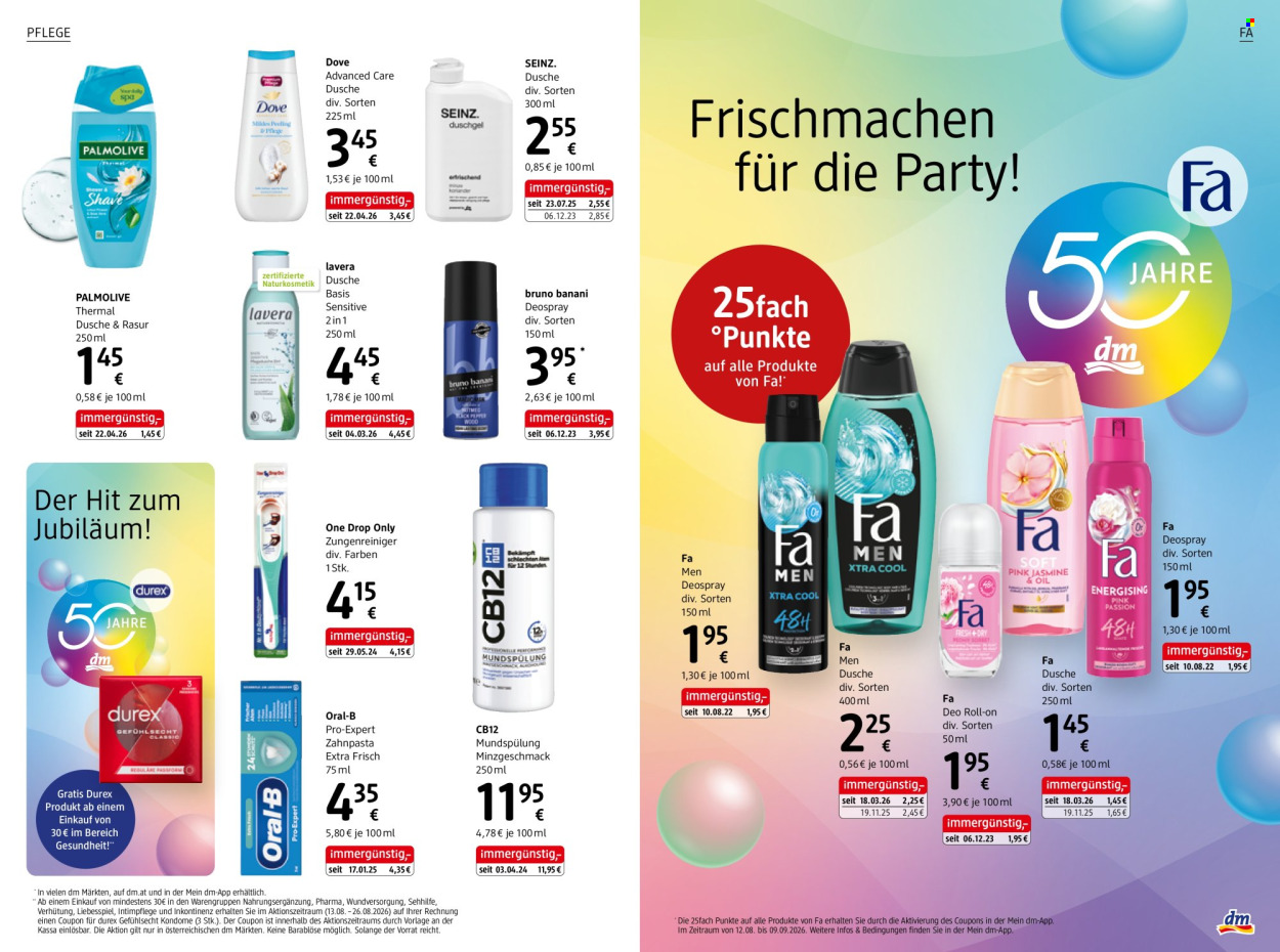 Angebote dm drogerie - 1.8.2026 - 31.8.2026. Seite 9