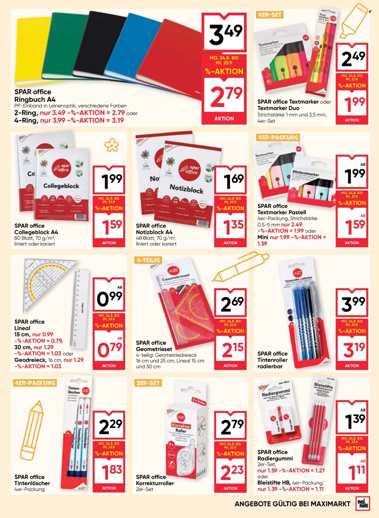 Angebote Maximarkt - 24.8.2026 - 23.9.2026. Seite 17