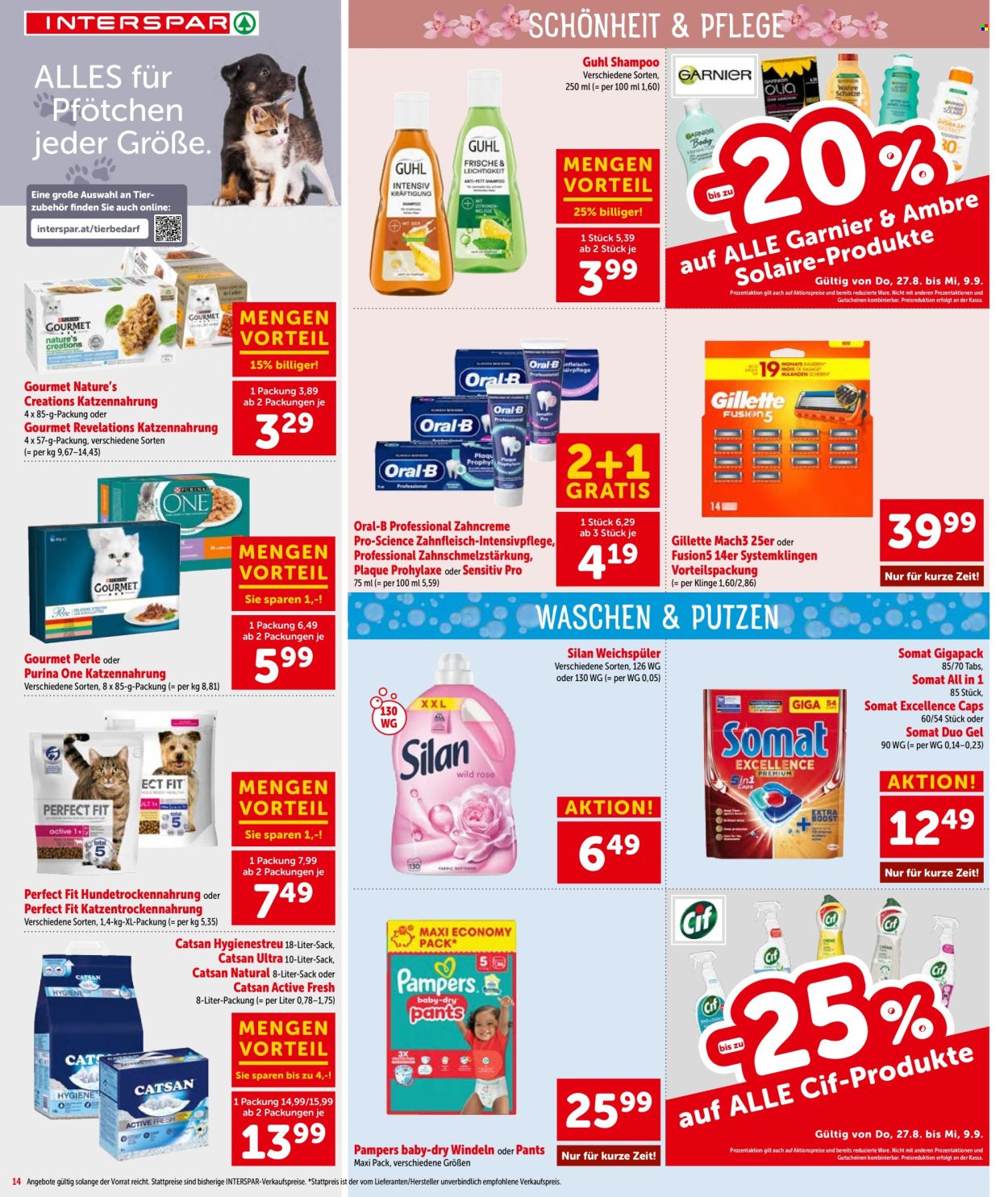 Angebote INTERSPAR - 27.8.2026 - 9.9.2026. Seite 14