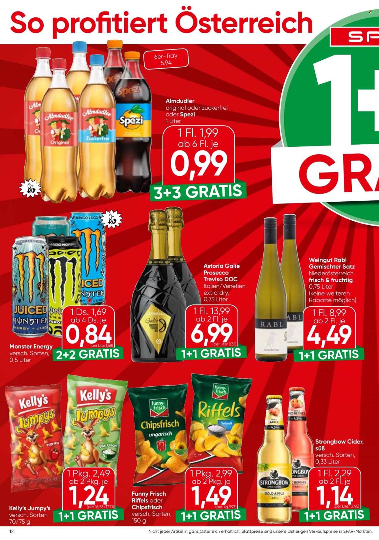 Angebote SPAR - 27.8.2026 - 9.9.2026. Seite 12