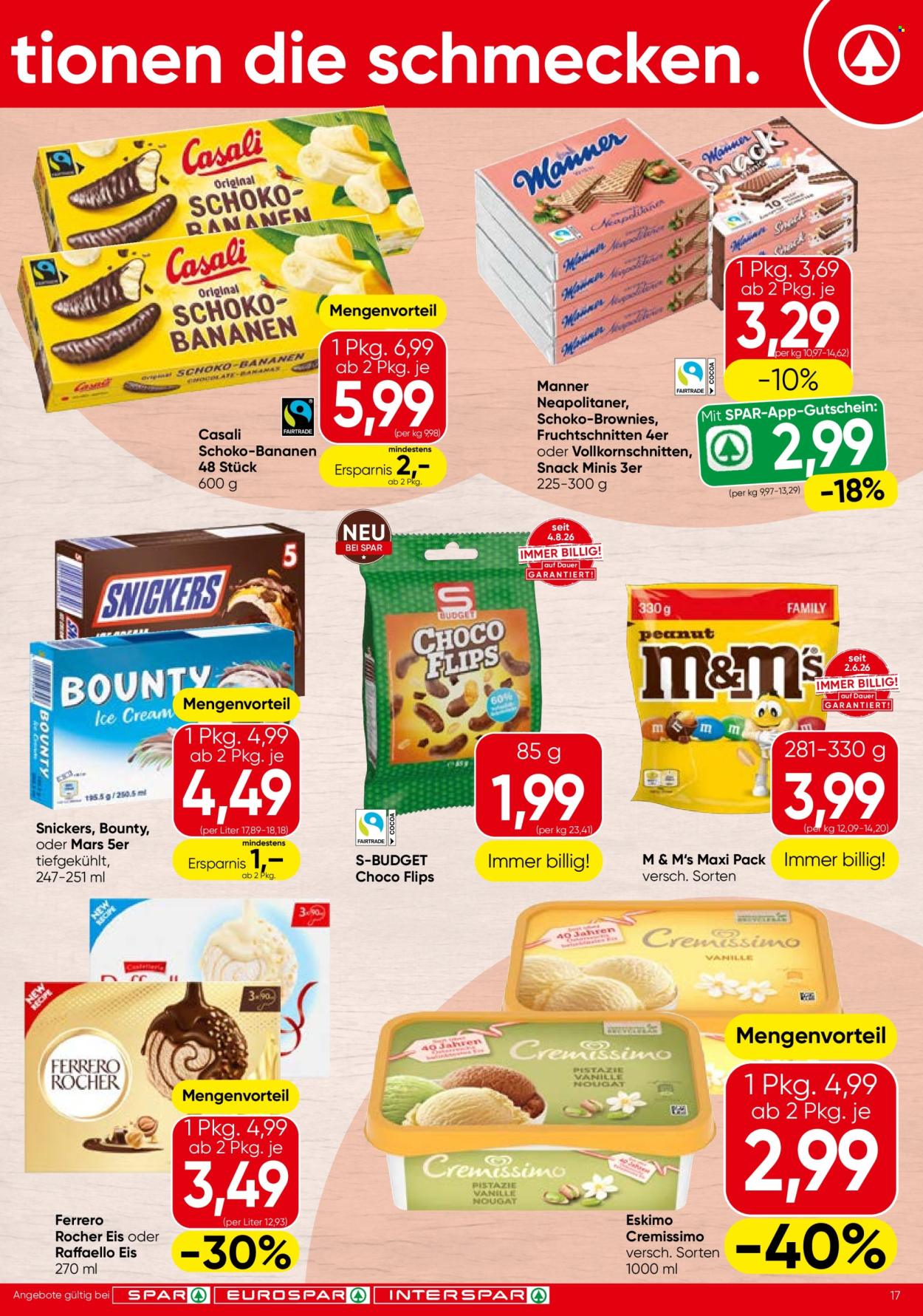 Angebote SPAR - 27.8.2026 - 9.9.2026. Seite 17