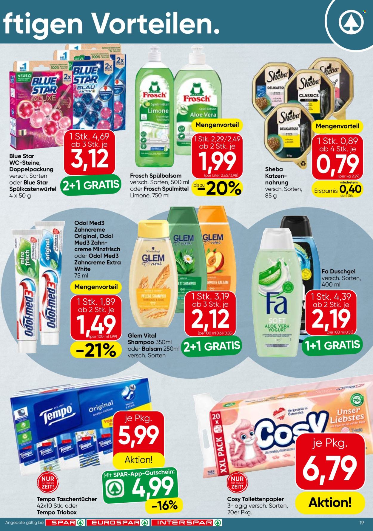 Angebote SPAR - 27.8.2026 - 9.9.2026. Seite 19
