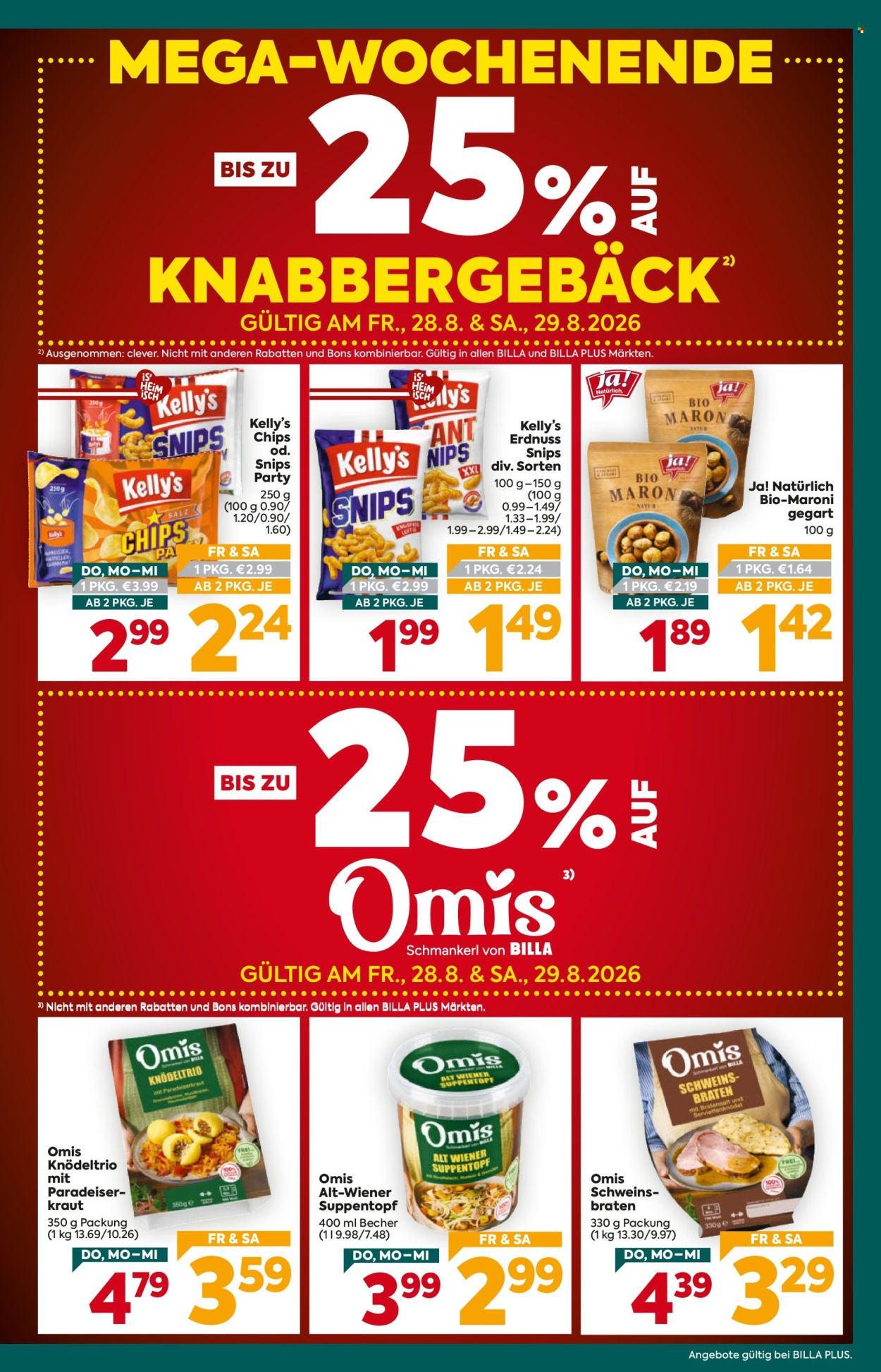 Angebote Billa Plus - 26.8.2026 - 2.9.2026. Seite 3