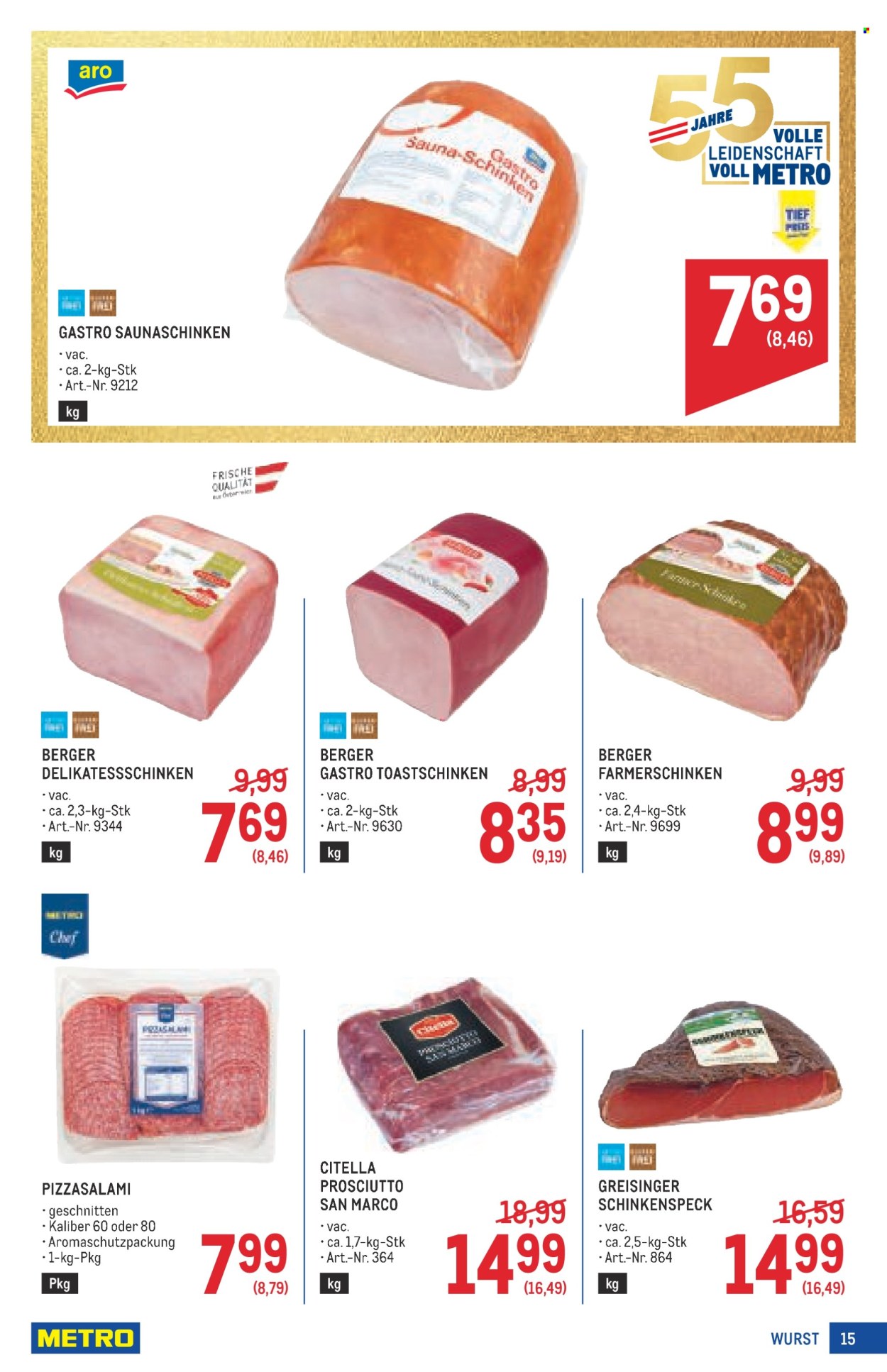 Angebote Metro - 3.9.2026 - 16.9.2026. Seite 15