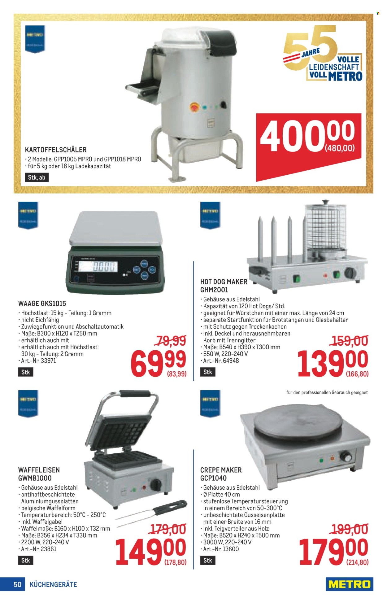 Angebote Metro - 3.9.2026 - 16.9.2026. Seite 50