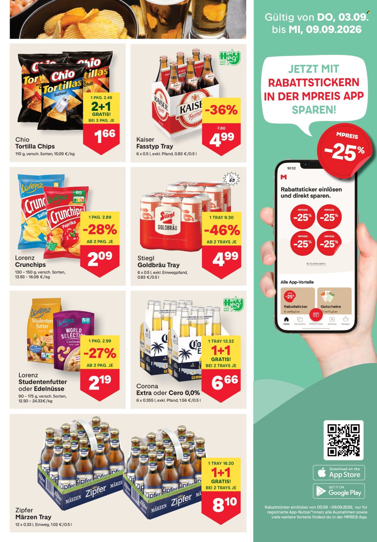 Angebote MPREIS - 3.9.2026 - 9.9.2026. Seite 9