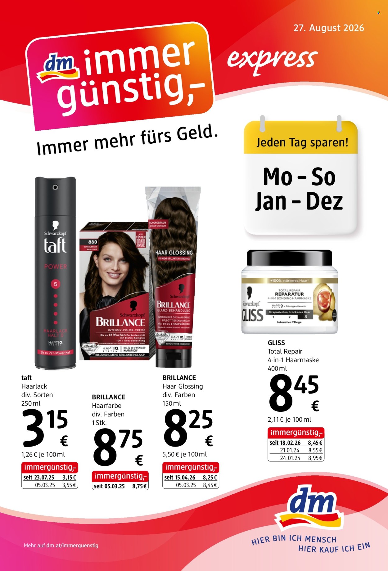 Angebote dm drogerie. Seite 1