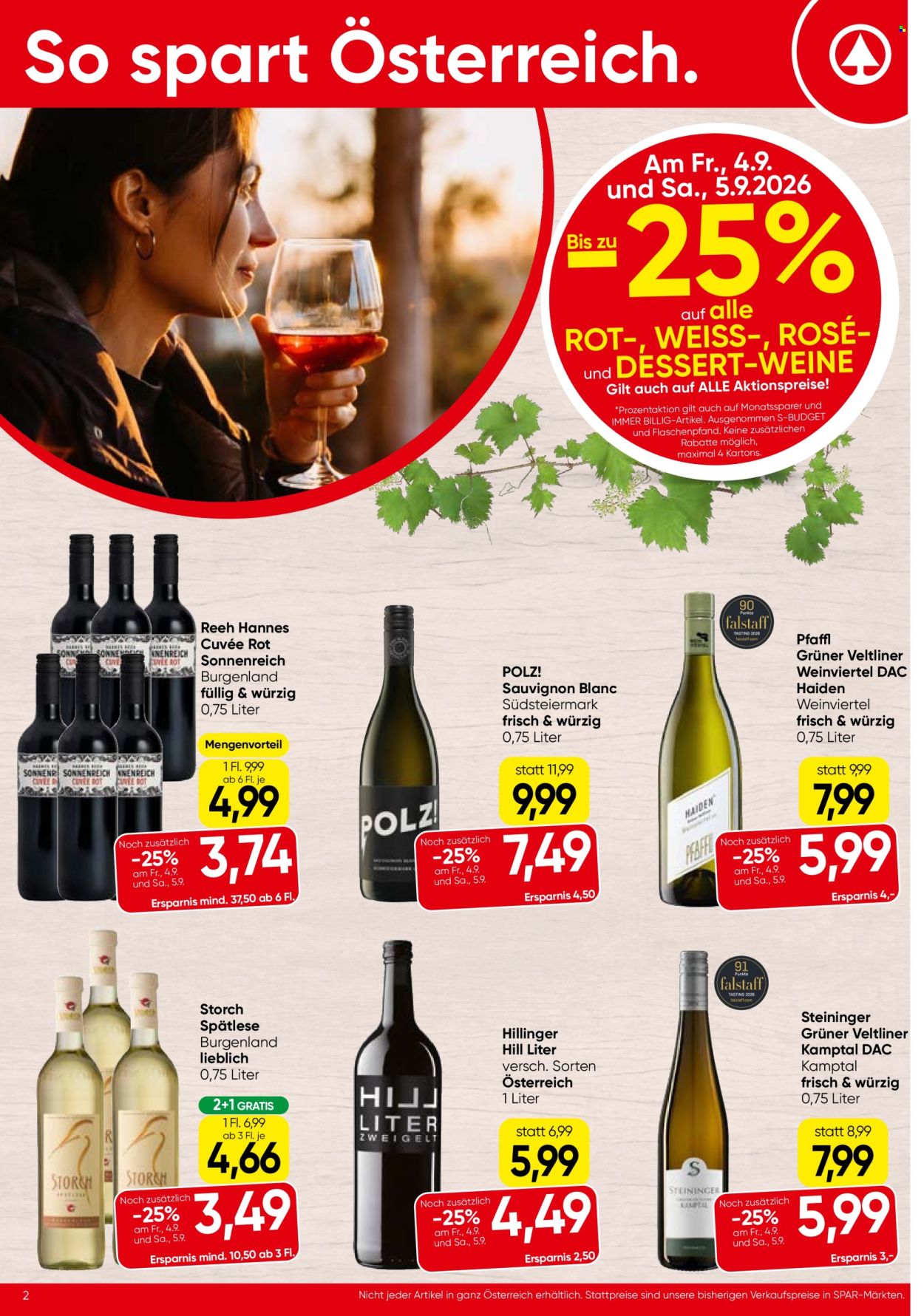 Angebote EUROSPAR - 3.9.2026 - 9.9.2026. Seite 2