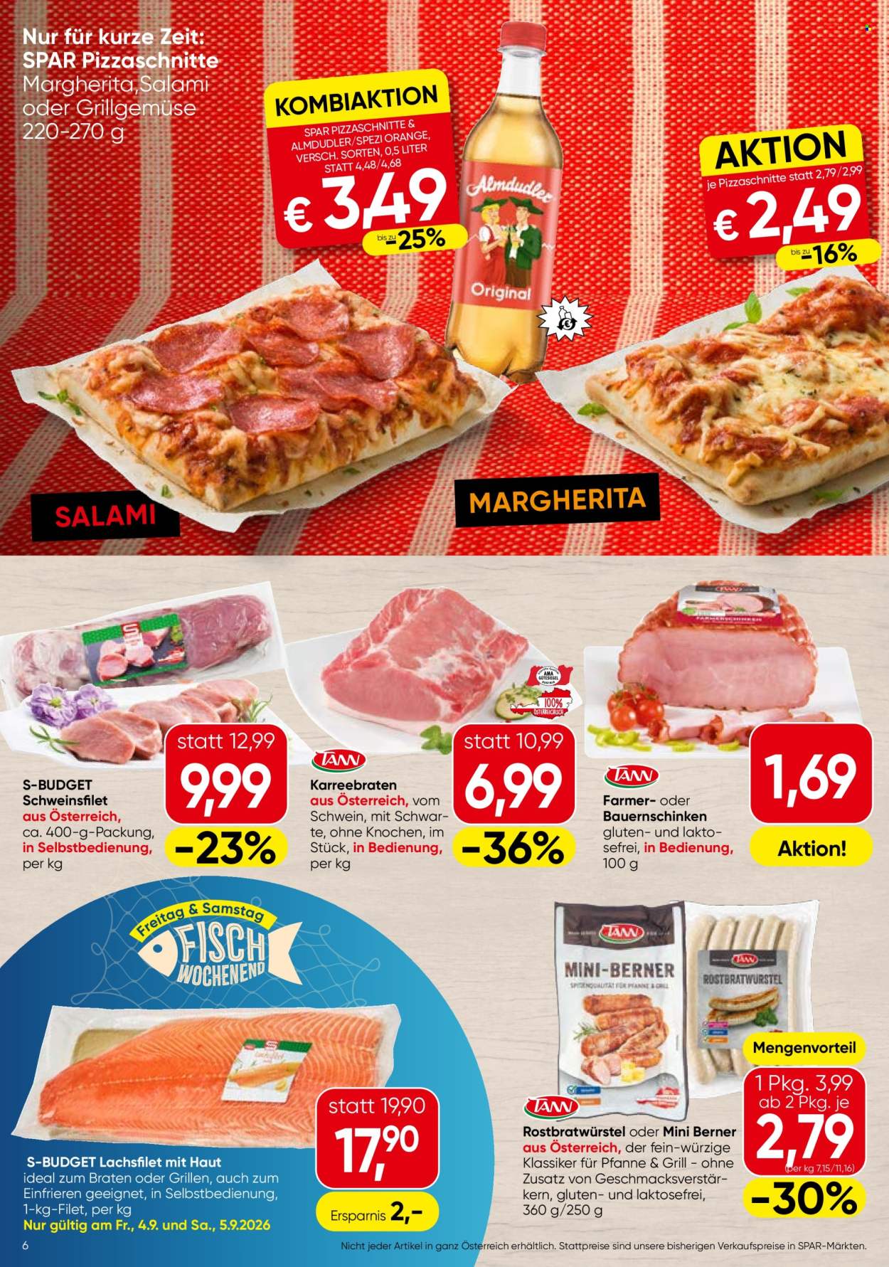 Angebote EUROSPAR - 3.9.2026 - 9.9.2026. Seite 6