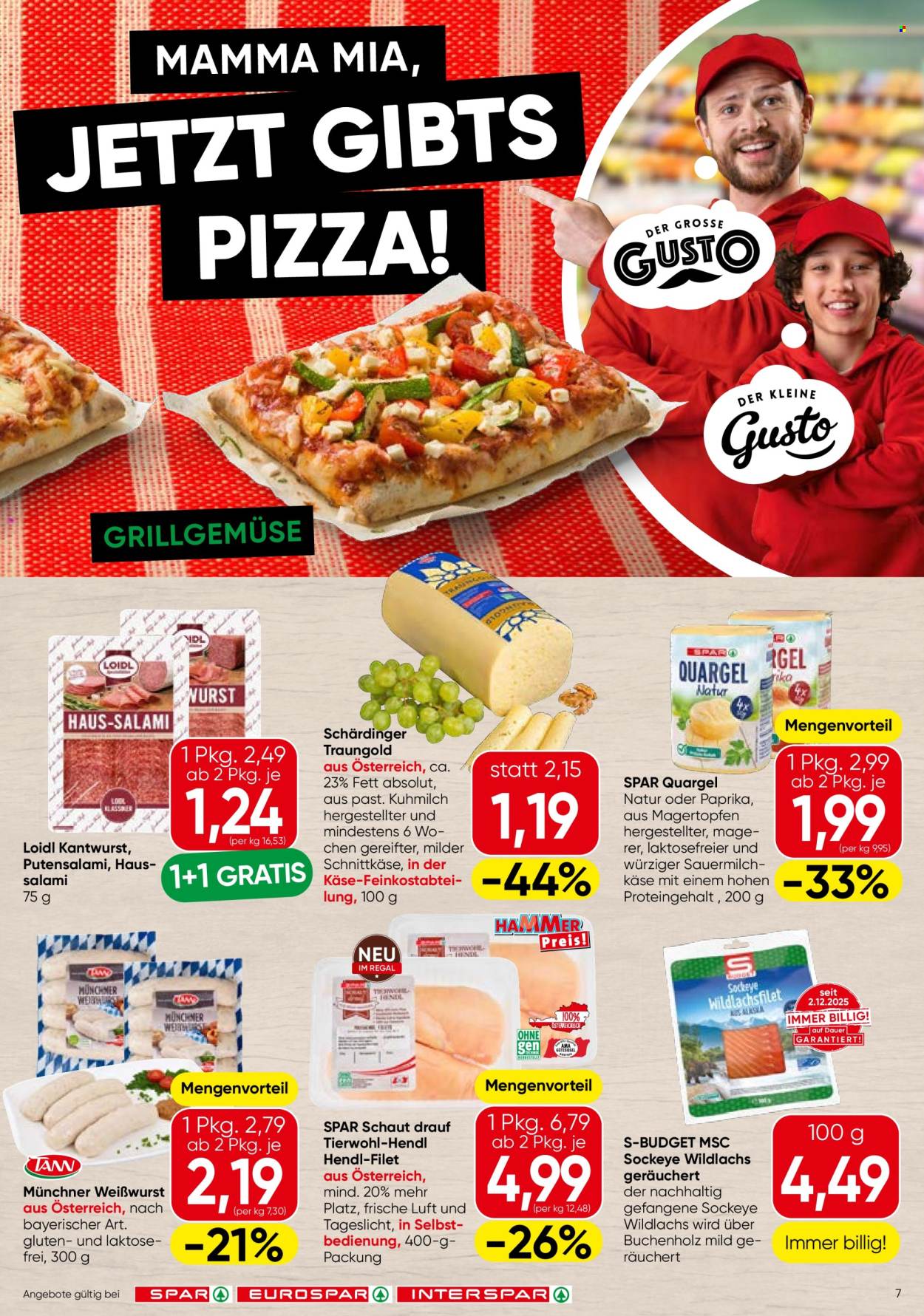 Angebote EUROSPAR - 3.9.2026 - 9.9.2026. Seite 7