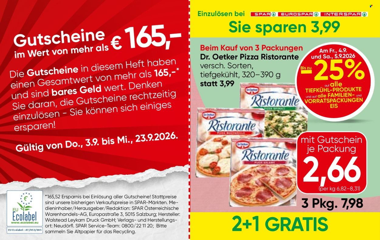 Angebote INTERSPAR - 3.9.2026 - 23.9.2026. Seite 2