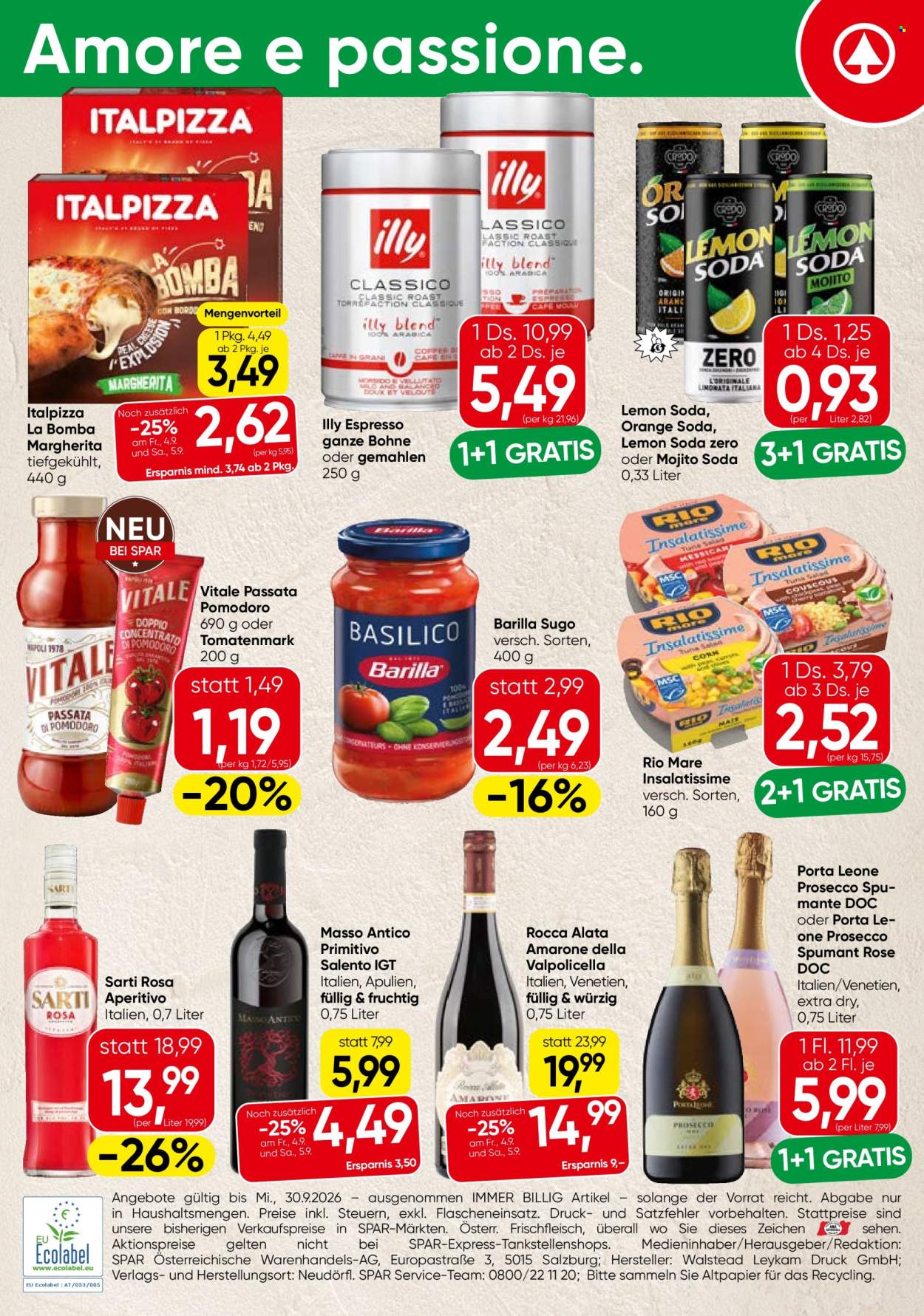 Angebote INTERSPAR - 3.9.2026 - 30.9.2026. Seite 4