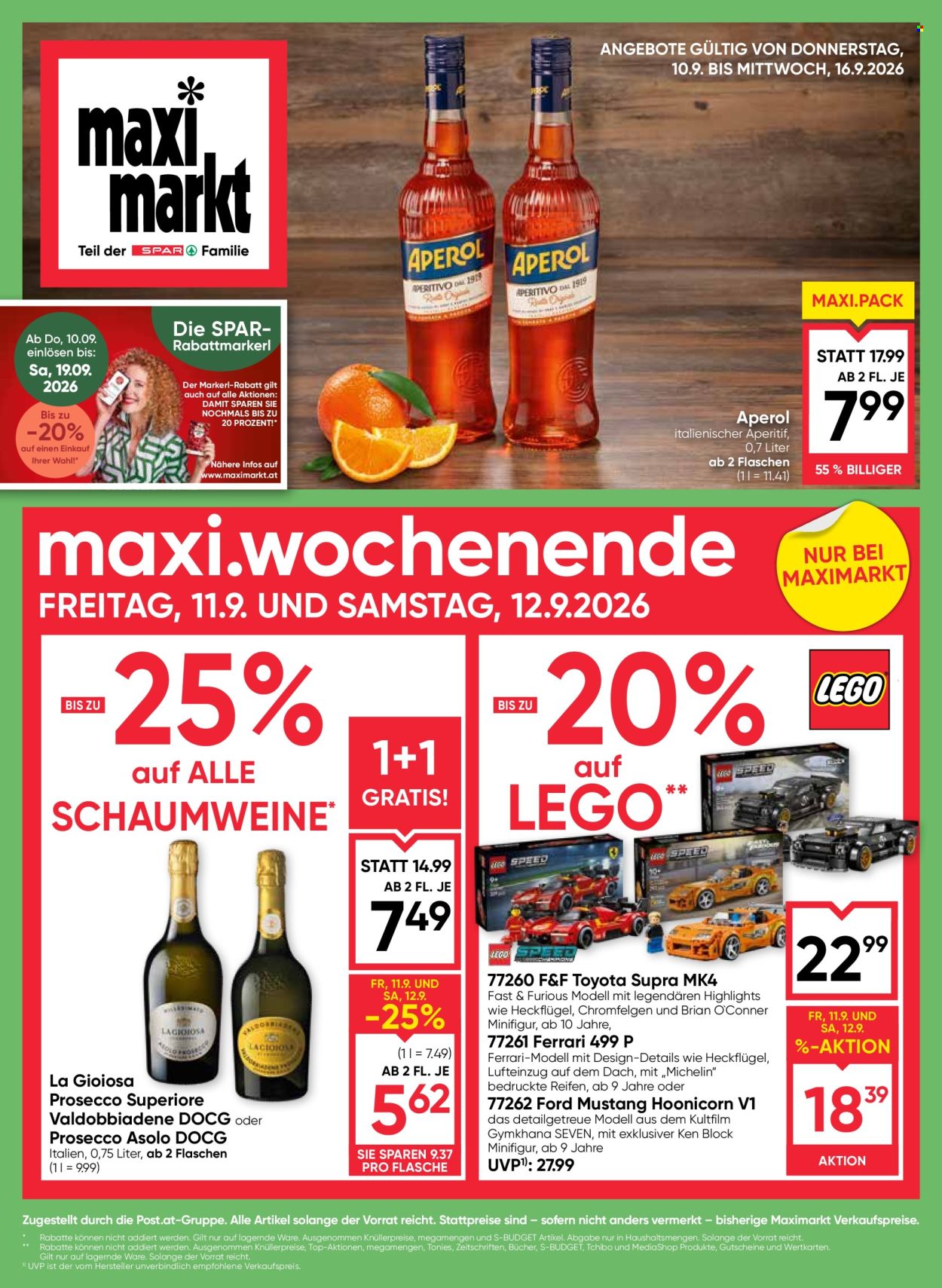 Angebote Maximarkt - 10.9.2026 - 16.9.2026. Seite 1