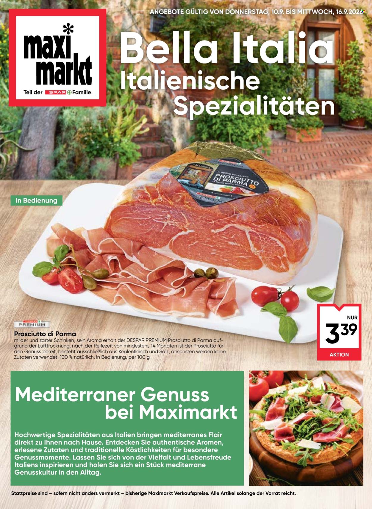 Angebote Maximarkt - 10.9.2026 - 16.9.2026. Seite 1