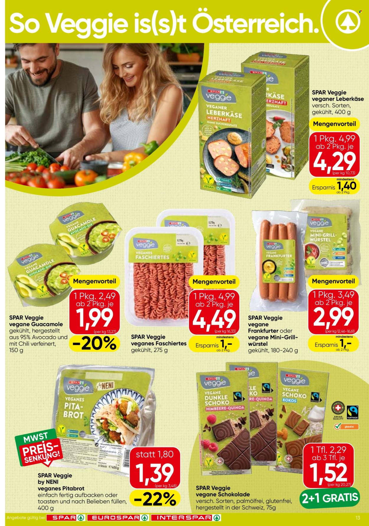 Angebote SPAR - 10.9.2026 - 23.9.2026. Seite 13