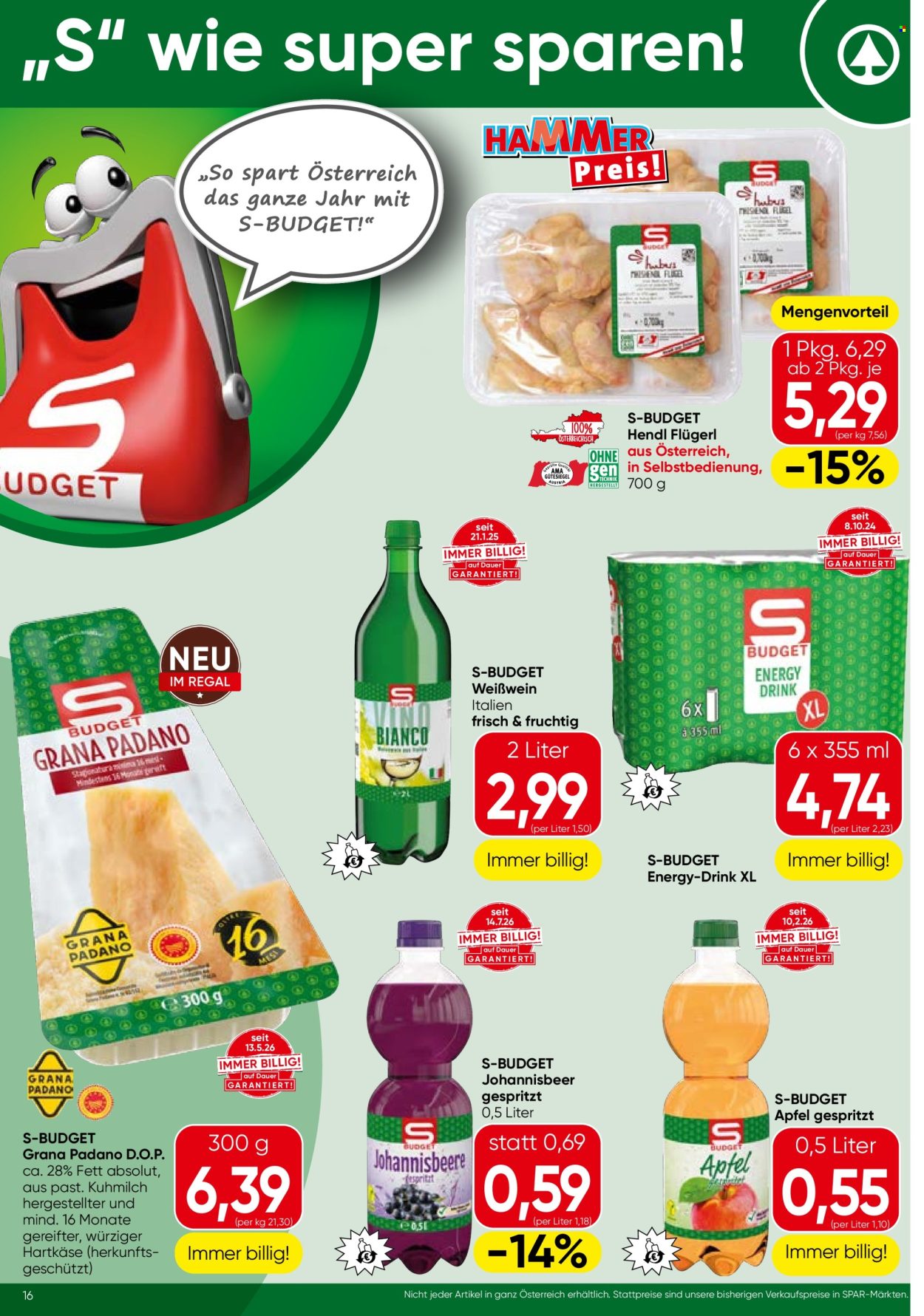 Angebote SPAR - 10.9.2026 - 23.9.2026. Seite 16